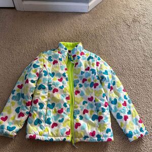Swiss Teck Hearts Jacket size 10/12